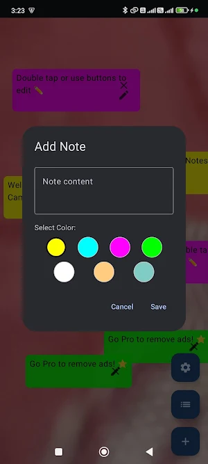 Sticker Notes Camera Screenshot 3