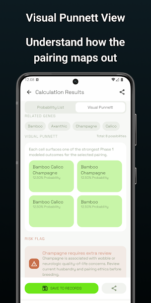 Ball Python Morph Calculator Screenshot 3