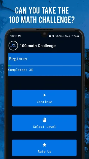 100 Math Challenge| Math Games Screenshot 2