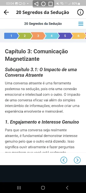 20 Segredos da Sedução Screenshot 3