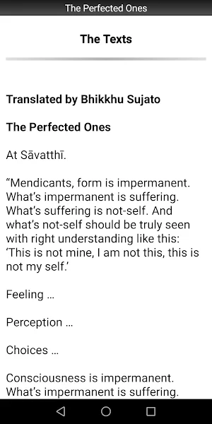 The Perfected Ones - Buddhism Screenshot 1