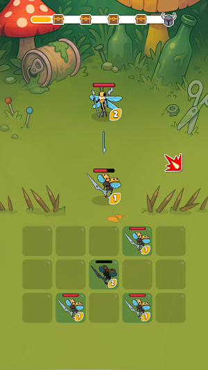 Loot & Tame: Bugs Fight Screenshot 1