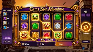 Gems Spin Adventure Screenshot 1