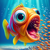 Wallpaper Hungry Fish