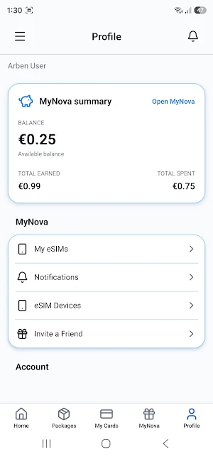 NovaSIM Screenshot 3