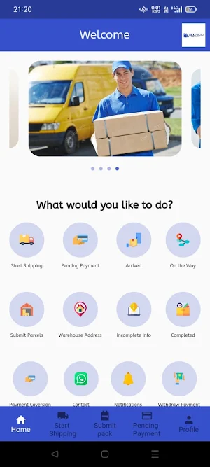 IBCCARGO Admin Screenshot 0