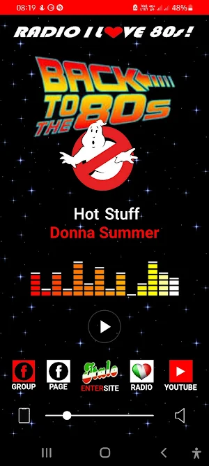 Radio I Love 80s! Screenshot 0
