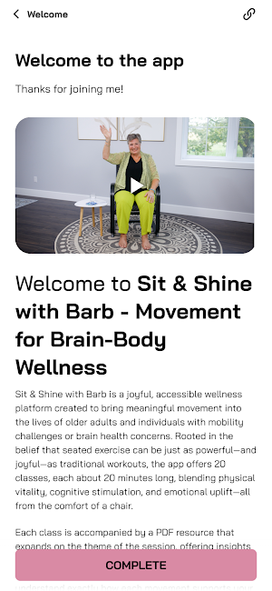 Sit & Shine with Barb Screenshot 2