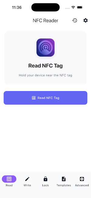NFC Editor Screenshot 1