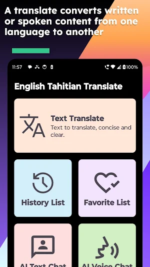 English Tahitian Translate Screenshot 1