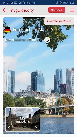 Frankfurt am Main city guide Screenshot 0