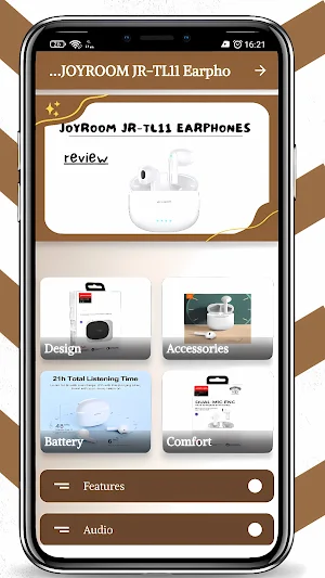 JOYROOM JR-TL11 Earphone Guide Screenshot 0