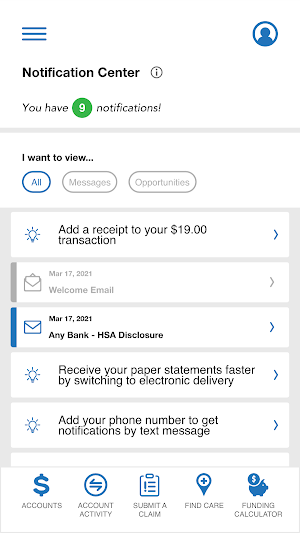 MyBlue Savings Screenshot 3