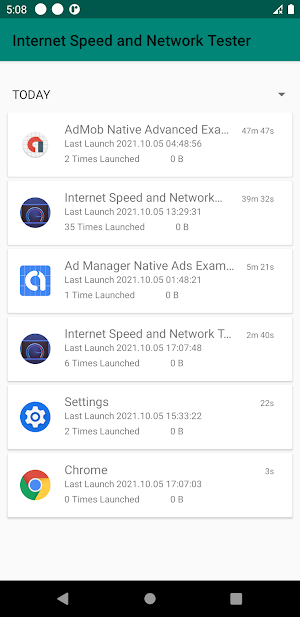 Internet Speed and Network Tester Screenshot 2