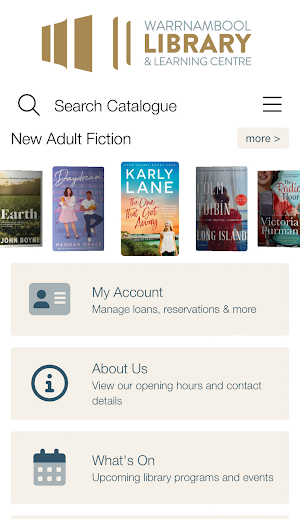 Warrnambool Library Screenshot 0