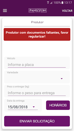 Panizzon - Entrega de Uvas Screenshot 1