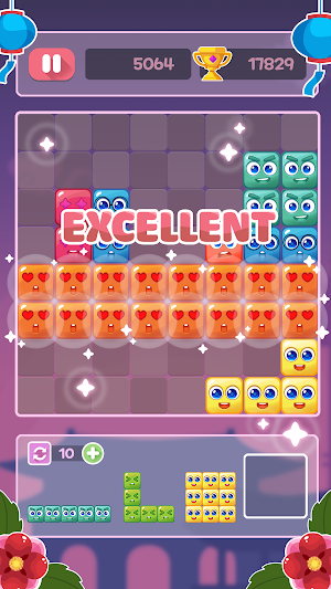 Cute Block Puzzle: Kawaii Game Screenshot 3