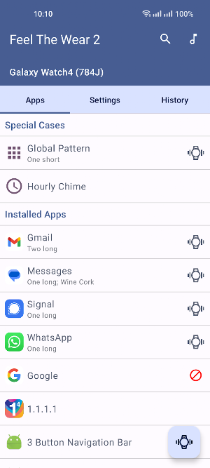Feel The Wear 2 Notifications Screenshot 0