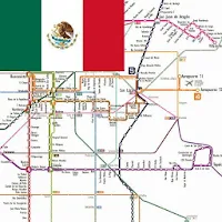 MEXICO BUS ROUTE MAP