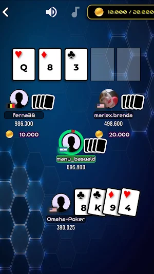 Omaha Poker Game Screenshot 3