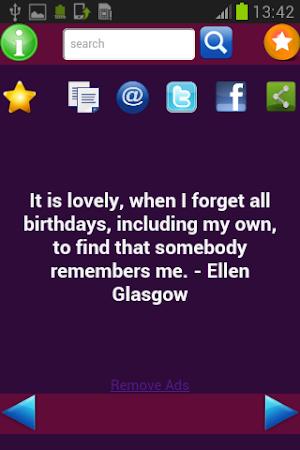 Birthday Quotes Screenshot 0