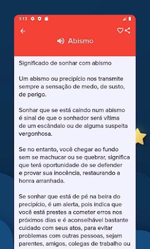 Dicionário dos Sonhos Screenshot 2