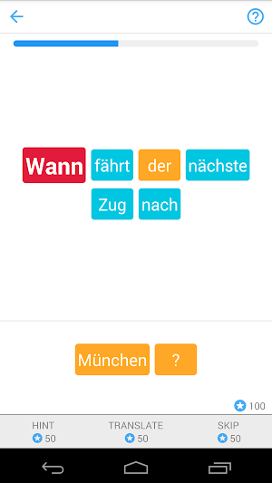 Sentence Master - Satzbau Screenshot 2