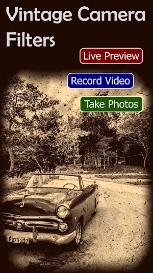 Vintage Camera - Video & Photo Screenshot 0