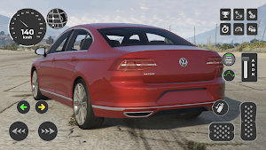 VW Passat Car Drift Simulator Screenshot 1