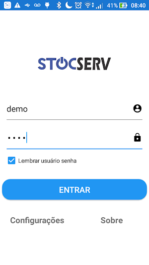 Stoc SERV Mobile Screenshot 0
