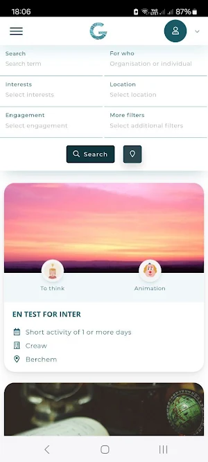 Give a Day - Vrijwilligerswerk Screenshot 1