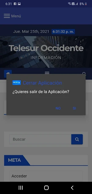 Tele Sur Occidente Screenshot 3