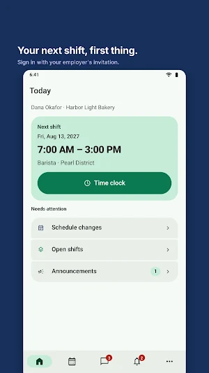 Shift Amp: Employee Scheduling Screenshot 0