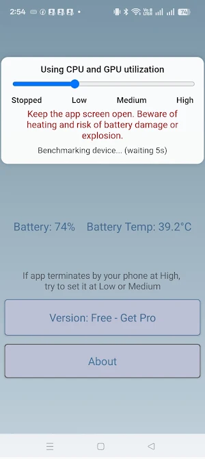 M.U. Battery Drainer Screenshot 2