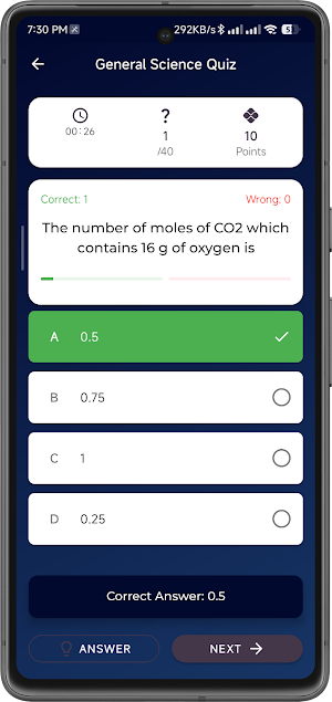 General Science Quiz Screenshot 3