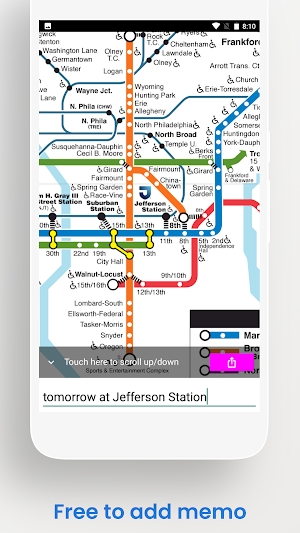 Philadelphia Bus Subway Map Screenshot 3