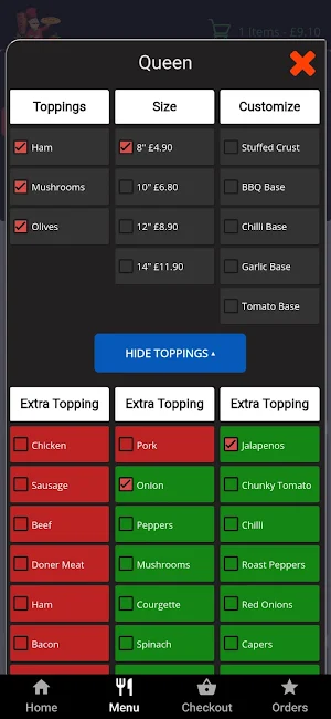 Amore Pizza Kebab Leominster Screenshot 0