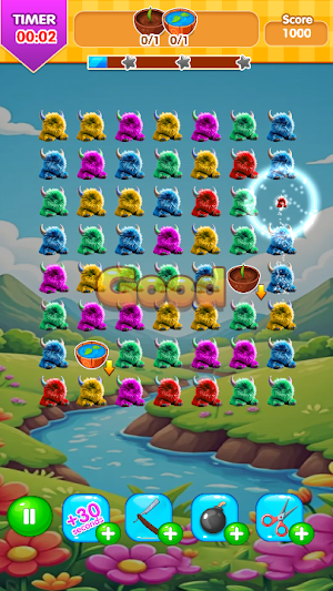 HairBall Match 3: Puzzle Blast Screenshot 2