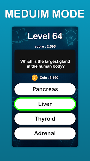 HSC Challenge Quiz Screenshot 3