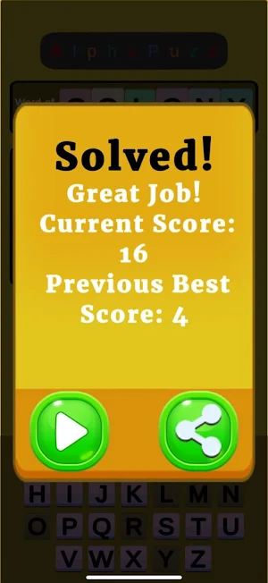 AlphaPuzz - Word Puzzle Game Screenshot 3