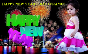 New Year Photo Frames-2018 Greetings Wishes Screenshot 1