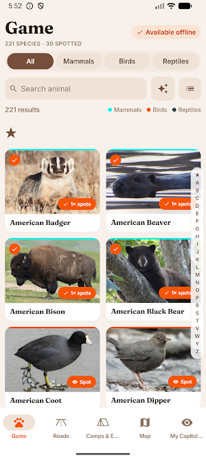 Capitol Reef Wildlife Safari Screenshot 1