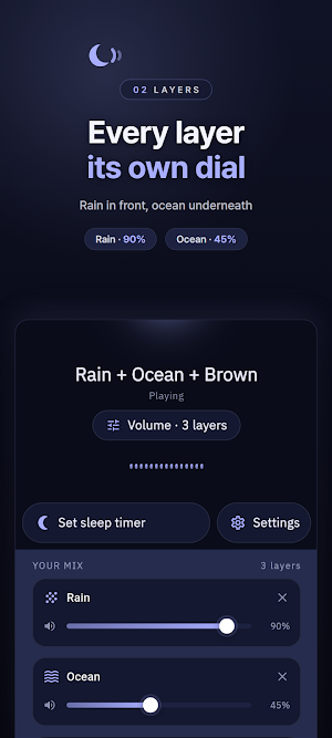 Susurella: Sleep Sound Mixer Screenshot 1