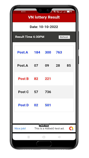 លទ្ធផលឆ្នោតយួន Screenshot 3
