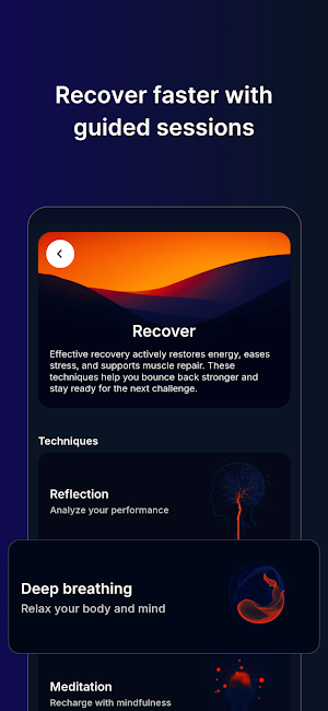 OneAthlete - Improve your game Screenshot 1