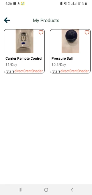 DirectRent Screenshot 2