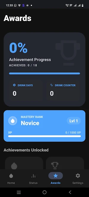 AquaFlow: Water Drink Reminder Screenshot 0