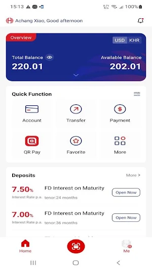 HH Bank Screenshot 0