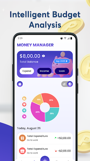 Fast Budget - Expense Tracker Screenshot 1
