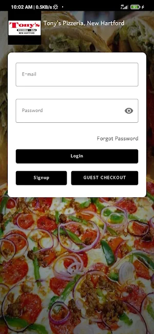 Tony's Pizzeria, New Hartford Screenshot 0